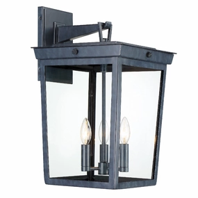 Belmont Three Light Outdoor Wall Sconce GraphiteOutdoor wall sconces with motion sensor