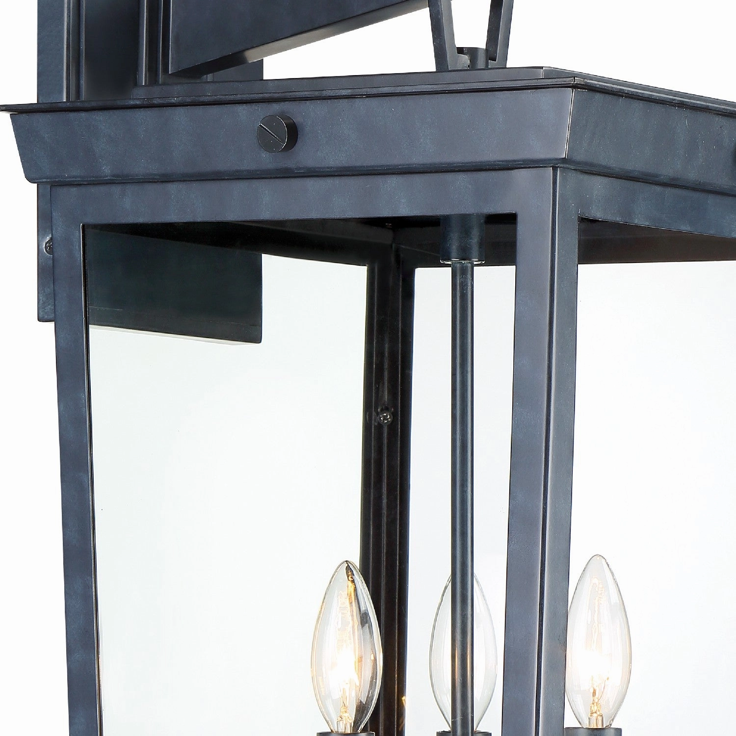 Belmont Three Light Outdoor Wall Sconce Graphite