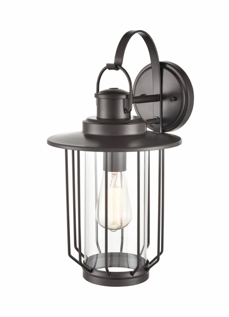 Belvoir One Light Outdoor Wall Sconce Powder Coated BronzeOutdoor wall sconces with motion sensor
