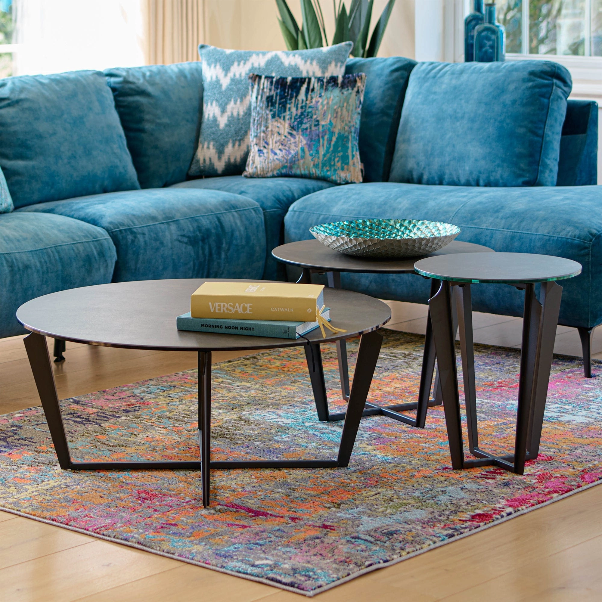 Benito - Round Lamp Table Ceramic Top