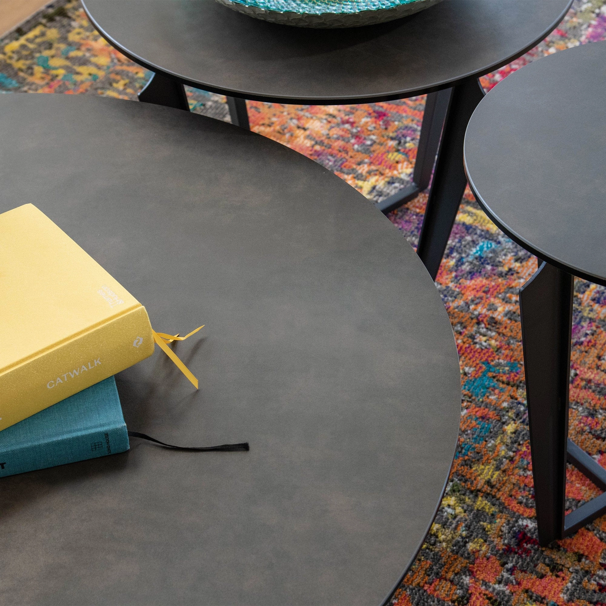 Benito - Round Lamp Table Ceramic Top