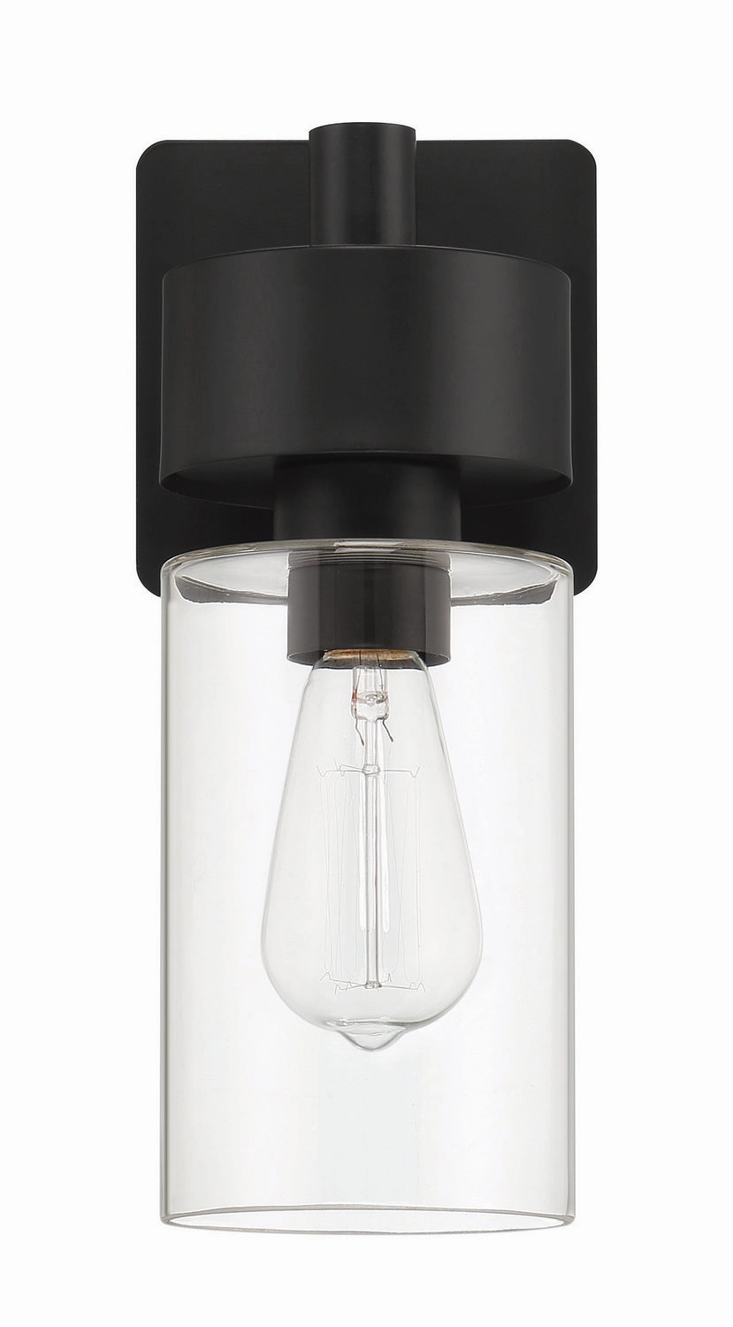 Bennet One Light Outdoor Wall Mount MidnightOutdoor wall sconces with motion sensor