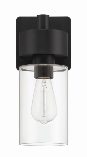 Bennet One Light Outdoor Wall Mount MidnightOutdoor wall sconces with motion sensor