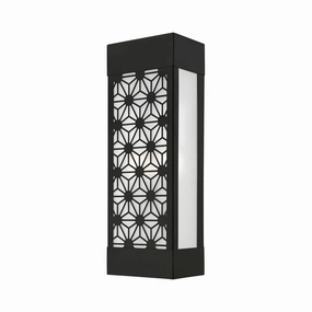 Berkeley Two Light Outdoor Wall Sconce BlackOutdoor wall sconces with motion sensor