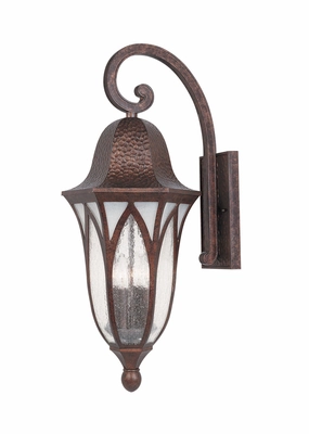 Berkshire Four Light Wall Lantern Burnished Antique CopperOutdoor wall sconces with motion sensor