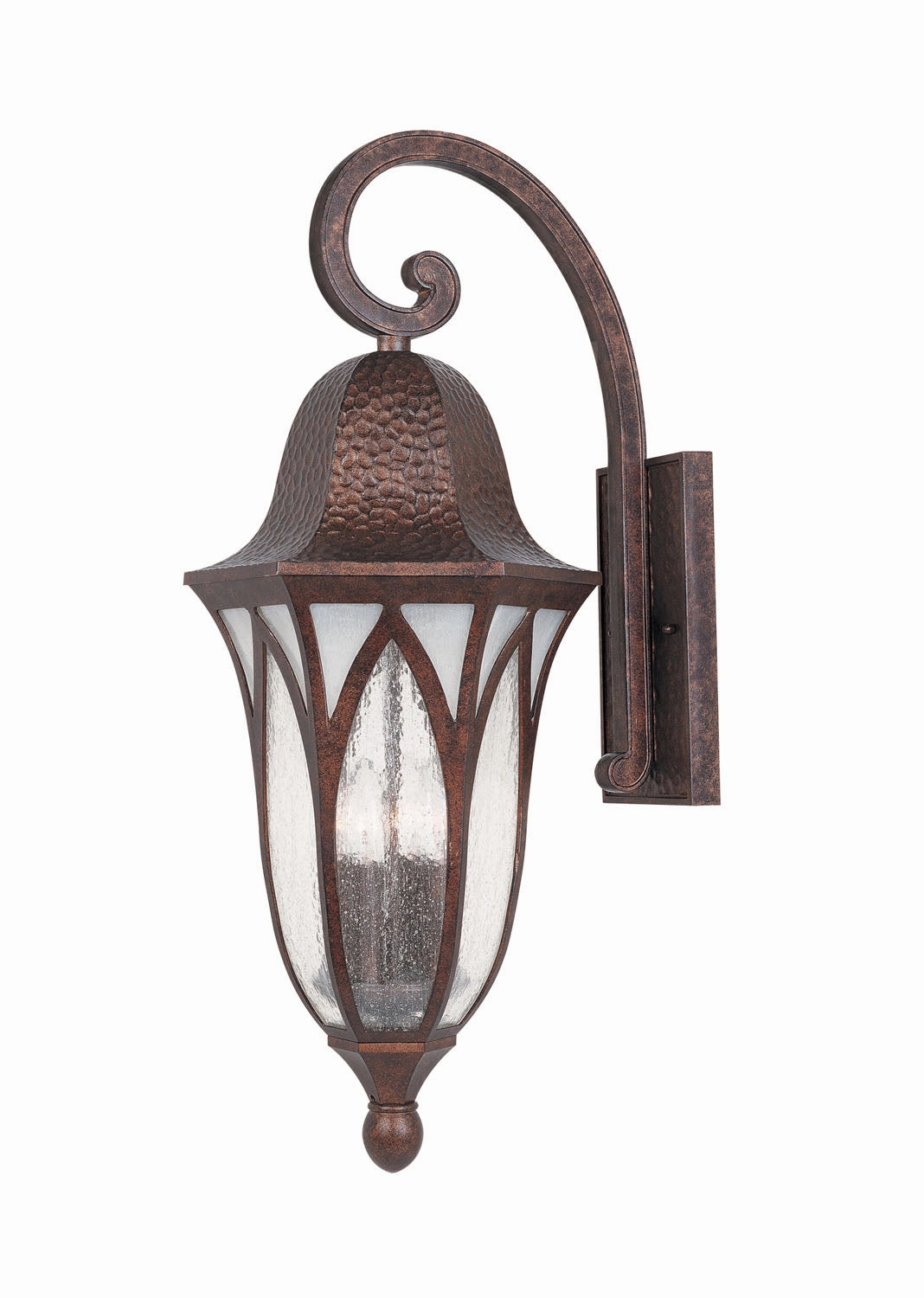Berkshire Four Light Wall Lantern Burnished Antique CopperOutdoor wall sconces with motion sensor