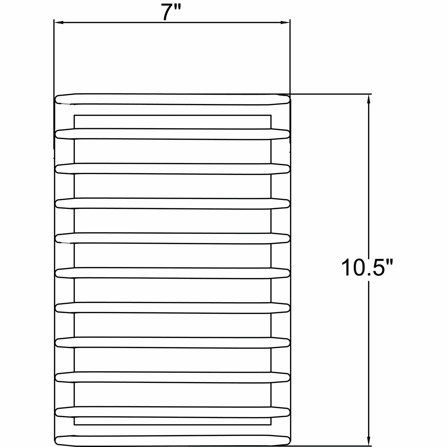 Bermuda LED Bulkhead White