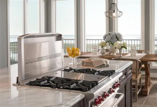 Best Range Hoods D49M36SB Cattura Downdraft Ventilator - 36" Stainless Steel 650 Max Cfm To 1650 Max Cfm