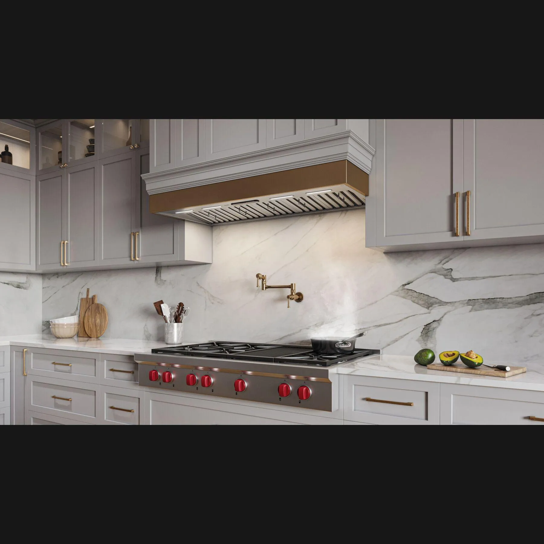 Best Range Hoods HBN542912SS 42-Inch Built-In Range Hood With True Iq Blower System, 1240 Truecfm, 20-1/4" Depth, Stainless Steel (Hbn5 Series)