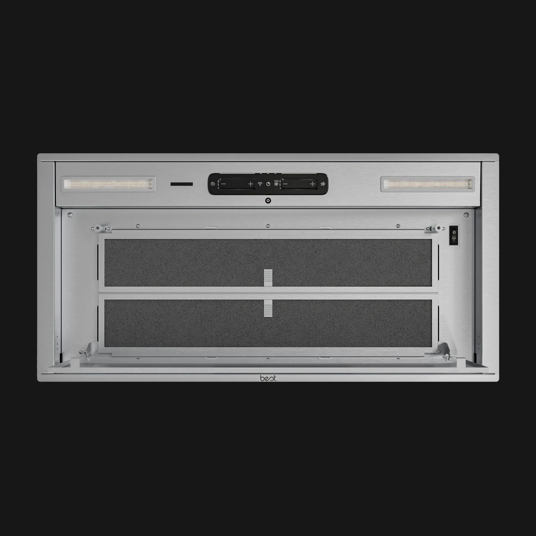Best Range Hoods HBN65306SS 30-Inch Built-In Range Hood, 650 Max Blower Cfm, Stainless Steel (Hbn65 Series)
