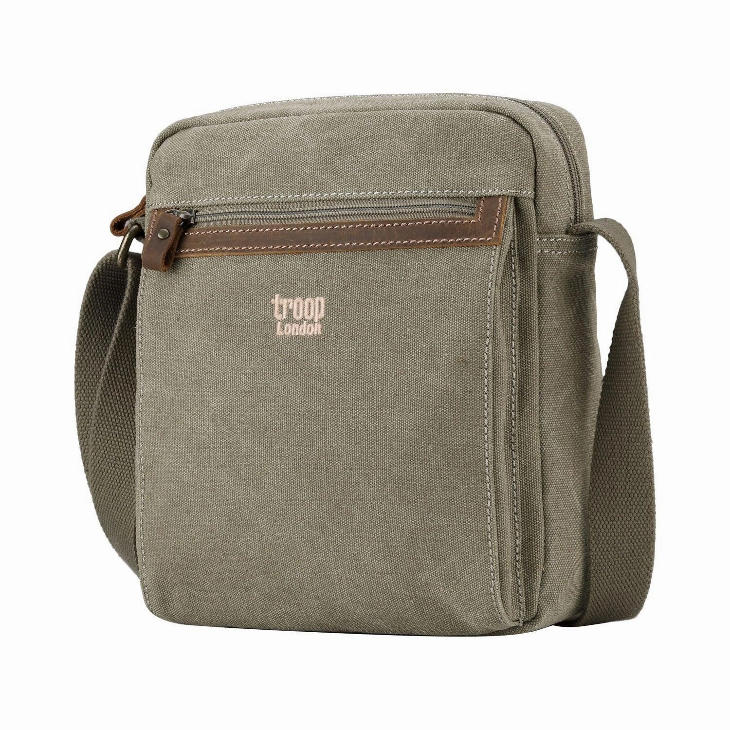 Troop London Classic Canvas Across Body Bag Hot Item Clearance Grab Save Today