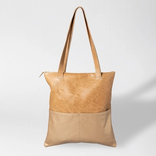 Special Occasion Discount Daily Deal Frenzy Thandana Leather Book Bag - With No Lining