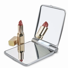7X Magnification Lighted Folding Travel Mirror Shop Save Today Price Slash Today