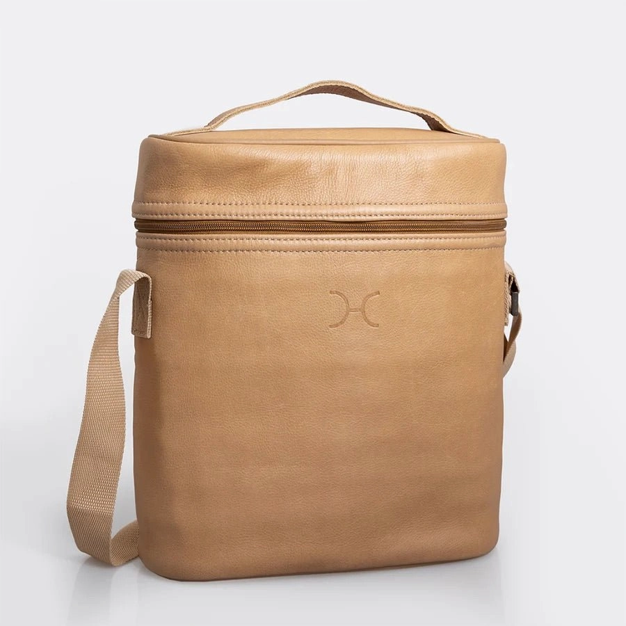 Thandana Leather Jumbo Wine Cooler Carry Bag Special Occasion Discount