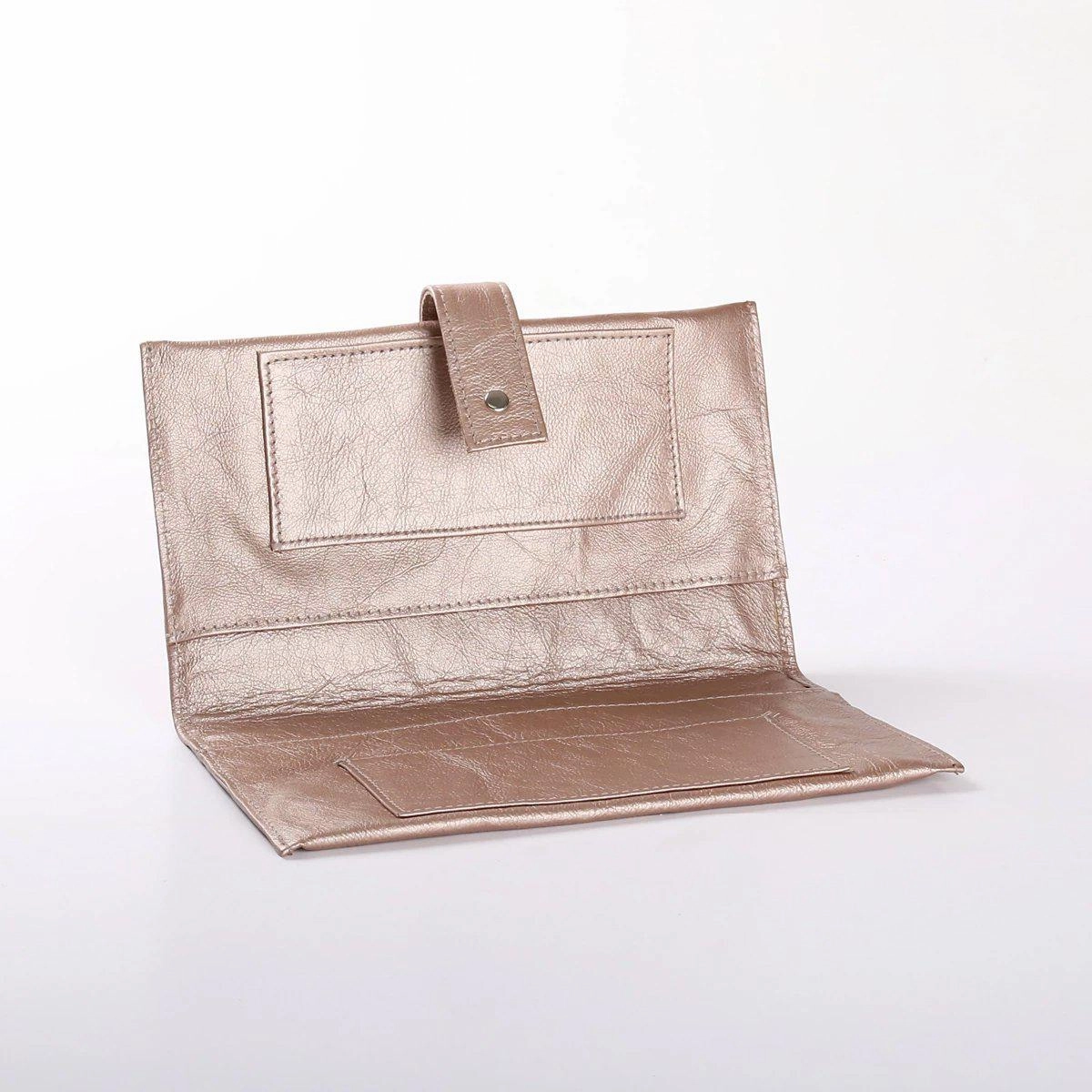 Dont Wait Save Today Thandana Metallic Leather Baby Nappy Wallet | 5 Colour Options