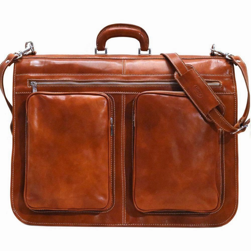 Hot Item Clearance Floto Leather Venezia Garment Bag