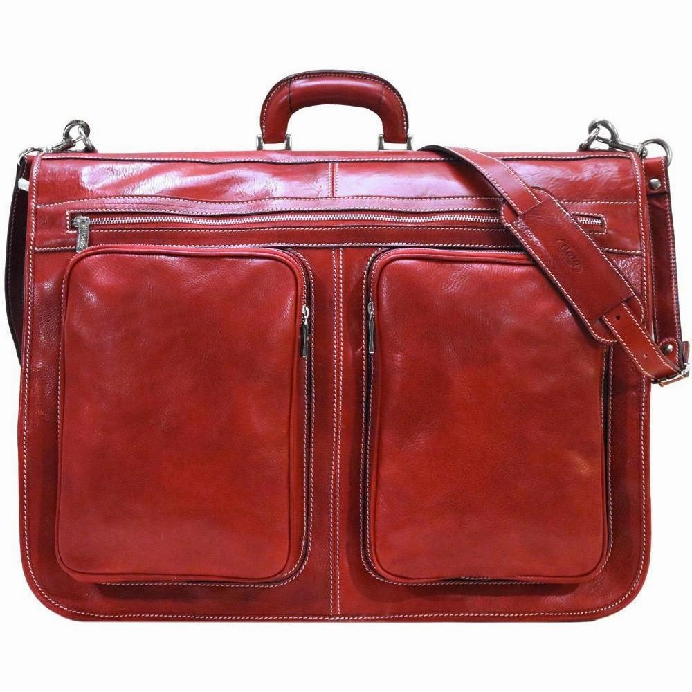 Floto Leather Venezia Garment Bag Clearance Savings Now