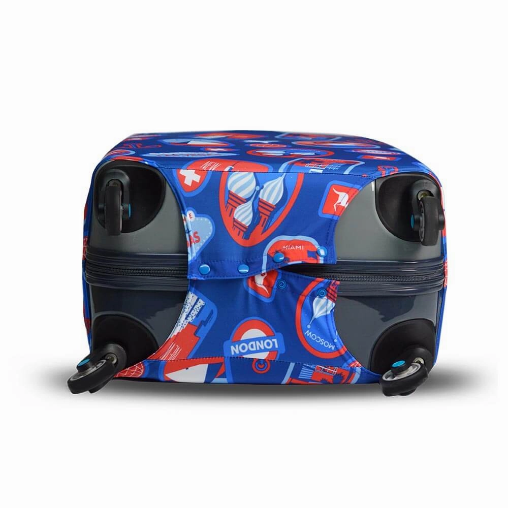 Bg Berlin Luggage Hug Cover | Travel Stamps Big Hot Sale