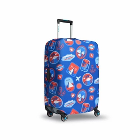 Bg Berlin Luggage Hug Cover | Travel Stamps Save More Now