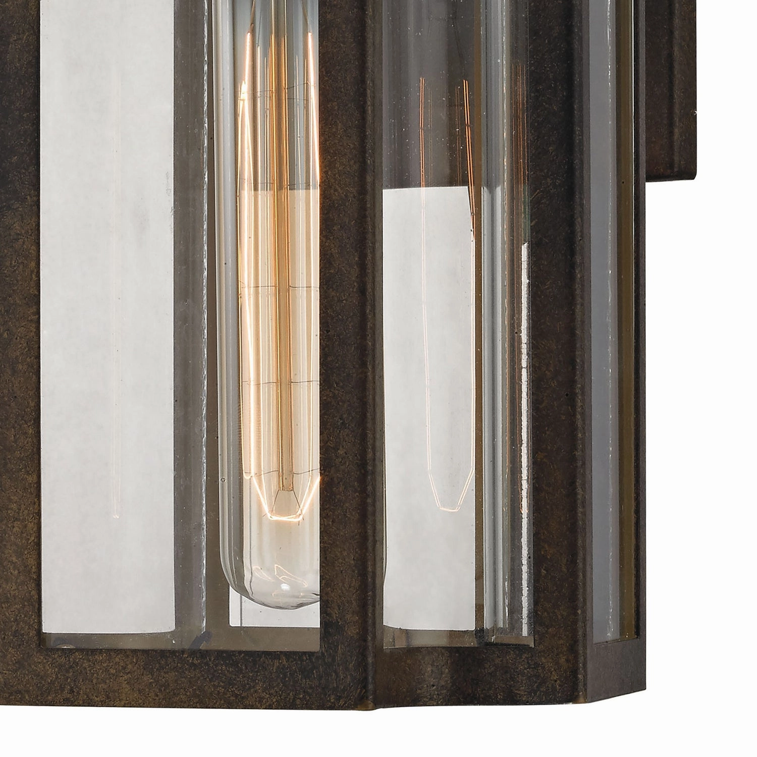 Bianca One Light Outdoor Wall Sconce Hazelnut Bronze