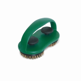 Big Green Egg Dual Head Palmyra Scrubber Brush outdoor kitchen cooking station with sink