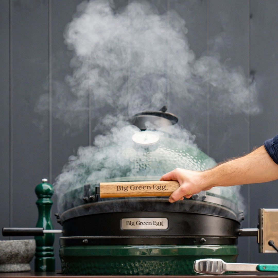 Big Green Egg Rotisserie