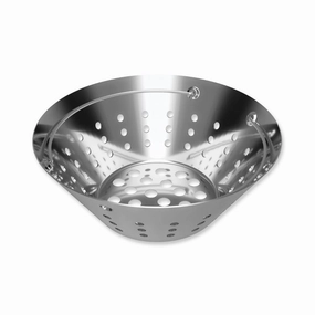 Big Green Egg Stainless Steel Fire Bowl outdoor kitchen cooking station with sink