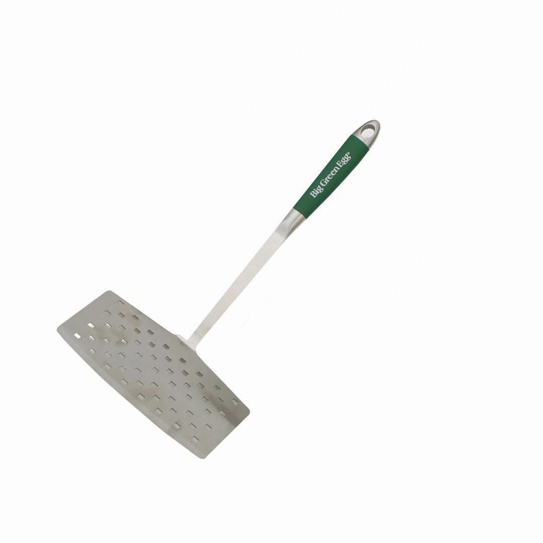 Big Green Egg Wide Spatula outdoor kitchen cooking station with sink