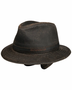 Shop Today Save Big Price Drop Stetson Cloth Ear Flaps Traveller Hat