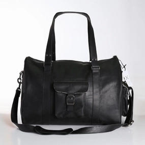 Shop the Best Deals Thandana Mens Cabin Leather Luggage Bag