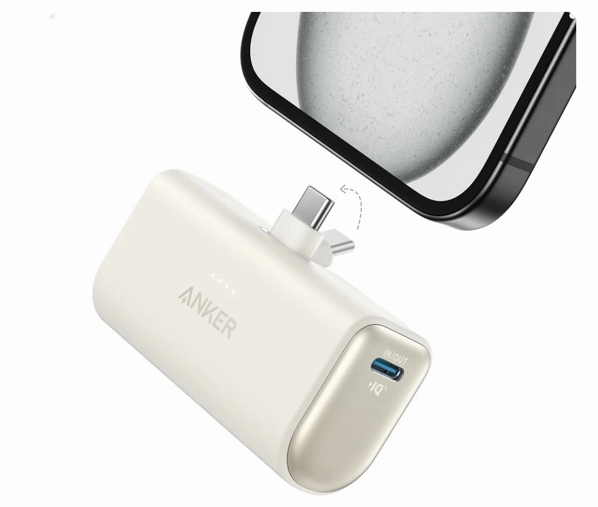 Anker Nano 5,000Mah Power Bank (22.5W) Built-In Usb-C Connector Gift Ideas Galore