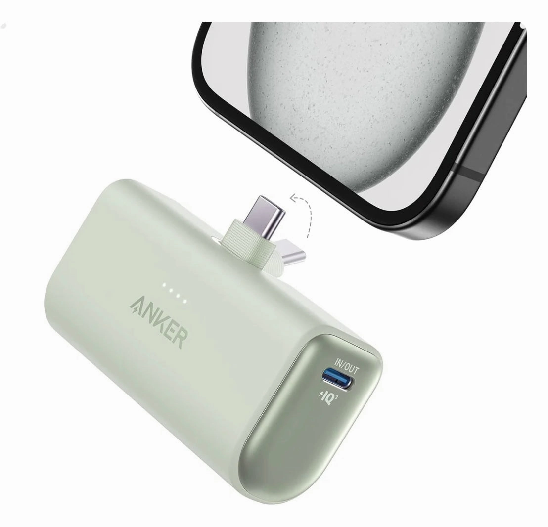 Anker Nano 5,000Mah Power Bank (22.5W) Built-In Usb-C Connector Save More Online Hot Pick Deal
