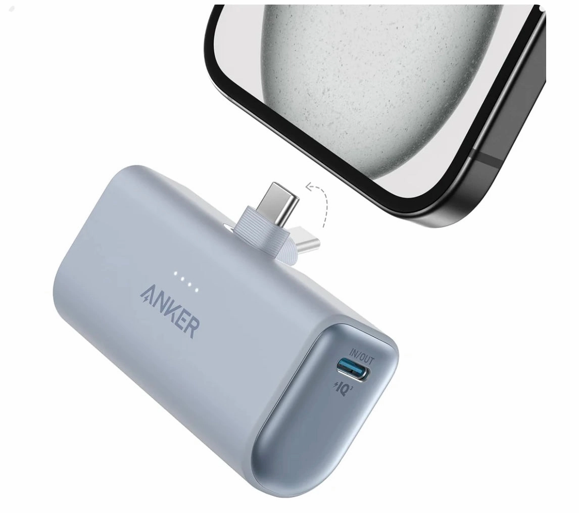 Big Hot Sale MustHave Steals Anker Nano 5,000Mah Power Bank (22.5W) Built-In Usb-C Connector