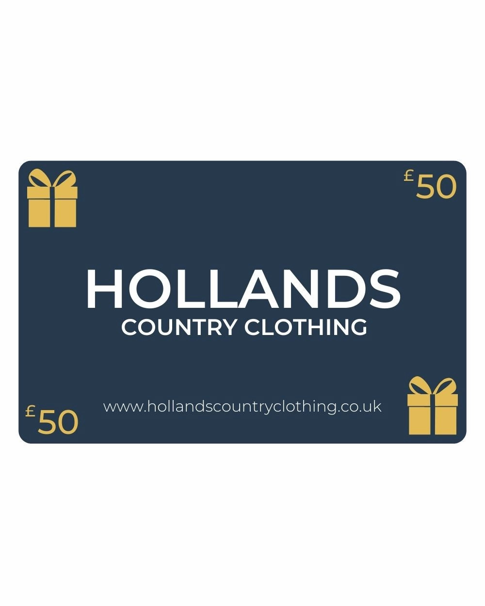 Dont Miss Hot Deals Hollands Country Clothing Gift Cards