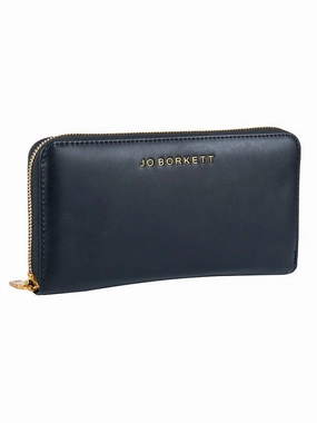Jo Borkett Zip Around Purse | Black Todays Steal