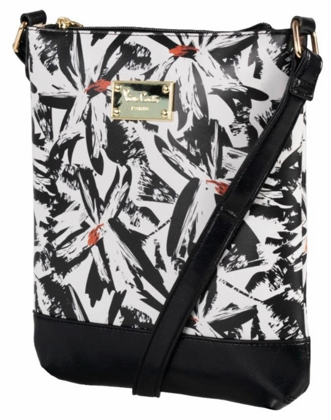Clearance Savings Now Shop Now Save Pierre Cardin Kelly Floral Crossbody Bag | Grey Black