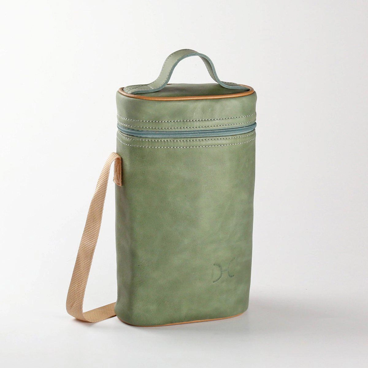 Hot Price Drop Exclusive Holiday Deal Thandana Leather Wine Cooler Double Carry Bag