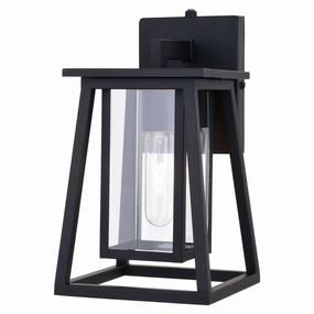 Blackwell One Light Outdoor Wal Mount Matte BlackOutdoor wall sconces with motion sensor