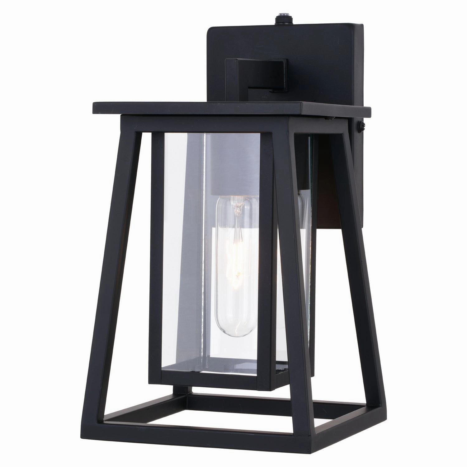 Blackwell One Light Outdoor Wal Mount Matte BlackOutdoor wall sconces with motion sensor