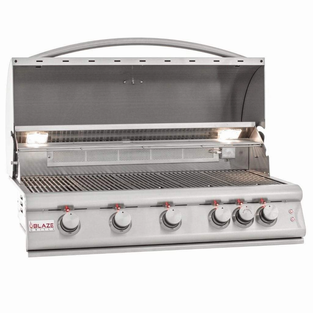 Blaze 40" 5-Burner LTE Gas Grill with Built-in Lighting BLZ-5LTE2