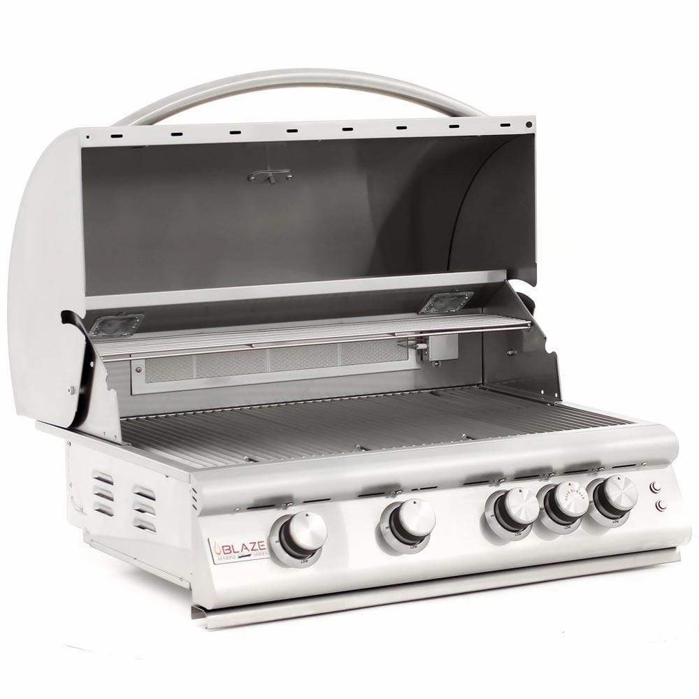 Blaze Premium LTE Marine Grade 316L 4-Burner Gas Grill BLZ-4LTE2MG