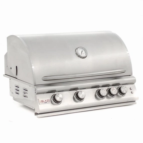 Blaze Premium LTE Marine Grade 316L 4-Burner Gas Grill BLZ-4LTE2MG professional outdoor BBQ grill set
