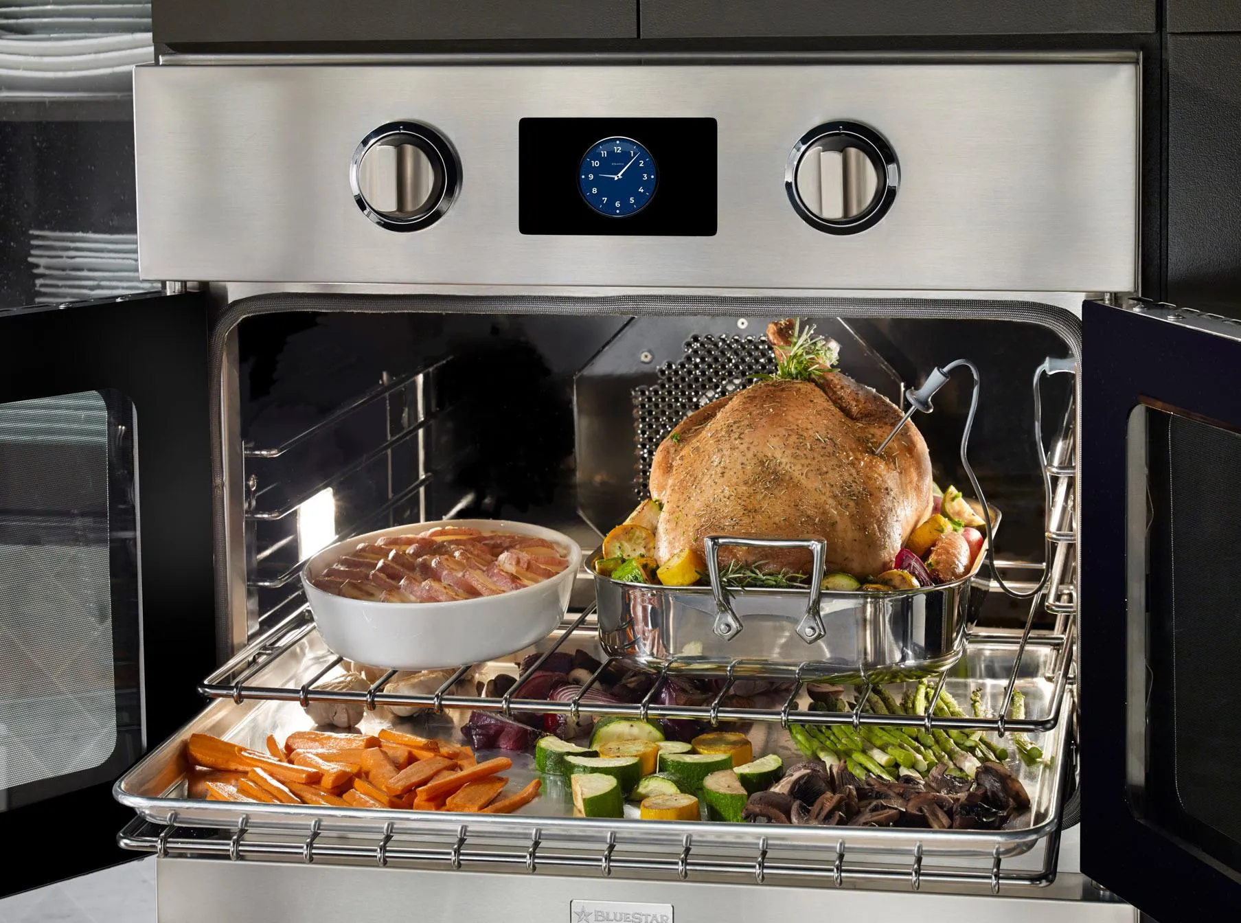 Bluestar BSEWO30SDV3 30" Electric Wall Oven With French Doors
