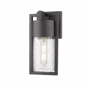 Bond LED Outdoor Wall Mount BlackOutdoor wall sconces with motion sensor