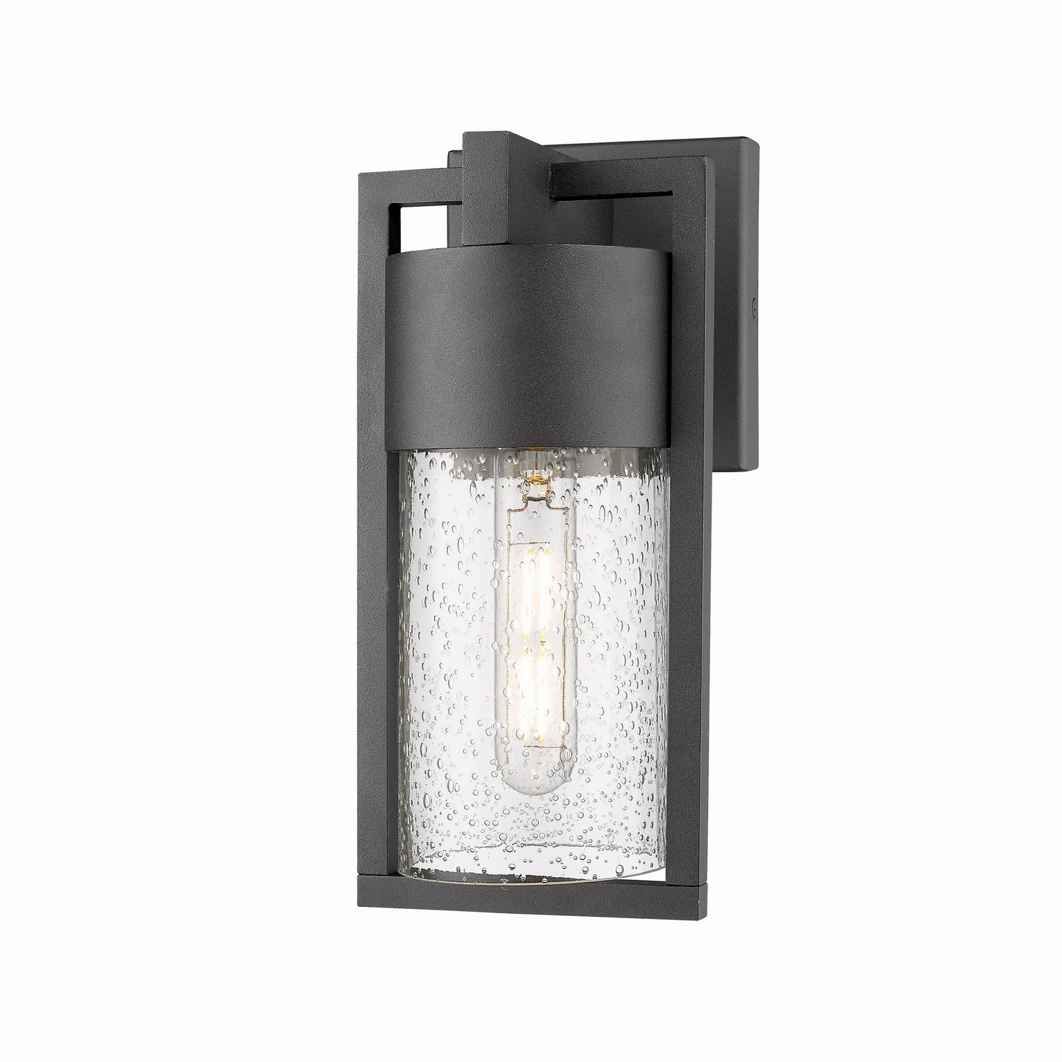 Bond LED Outdoor Wall Mount BlackOutdoor wall sconces with motion sensor