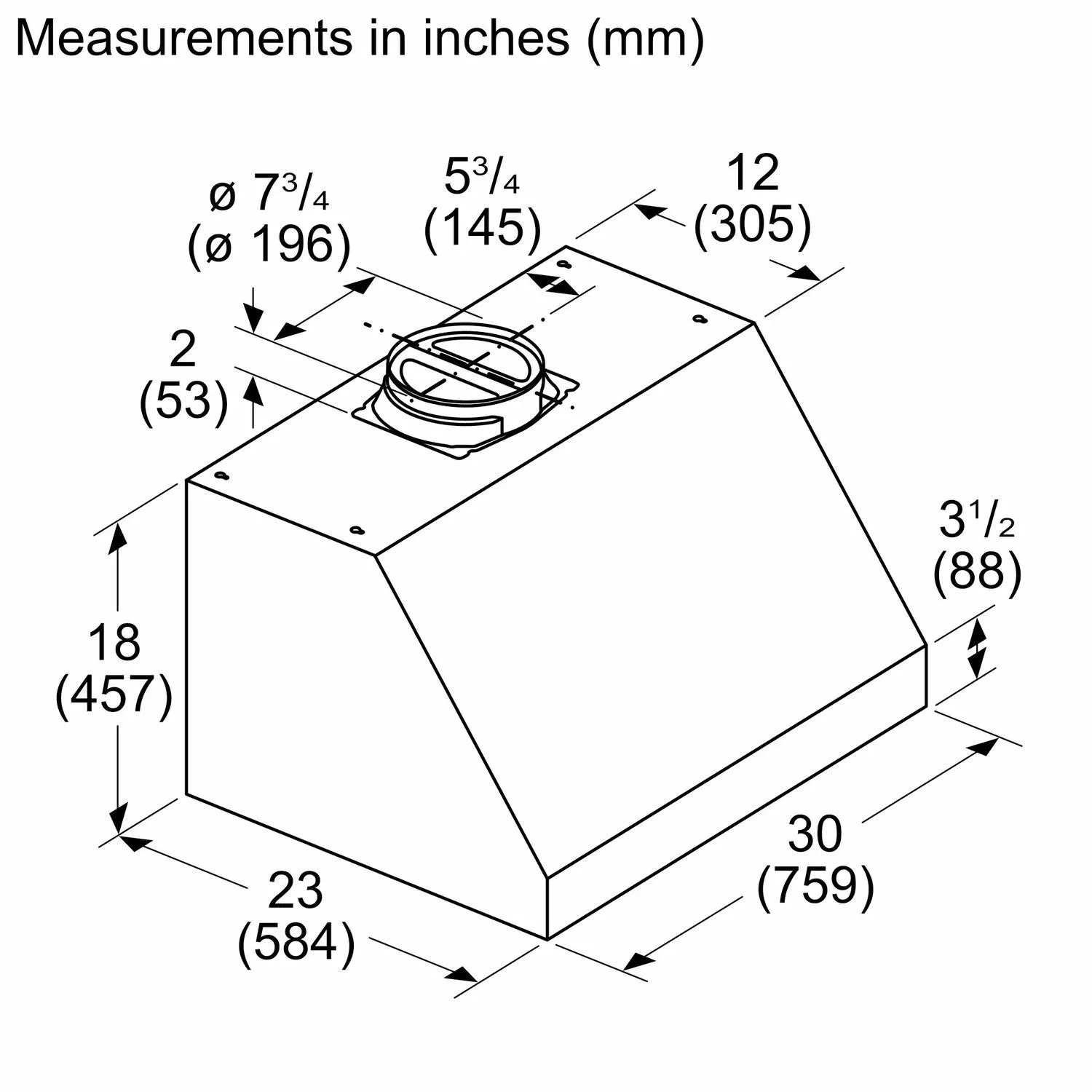Bosch DUHP0853UC Benchmark? Undercabinet Hood 30" Stainless Steel