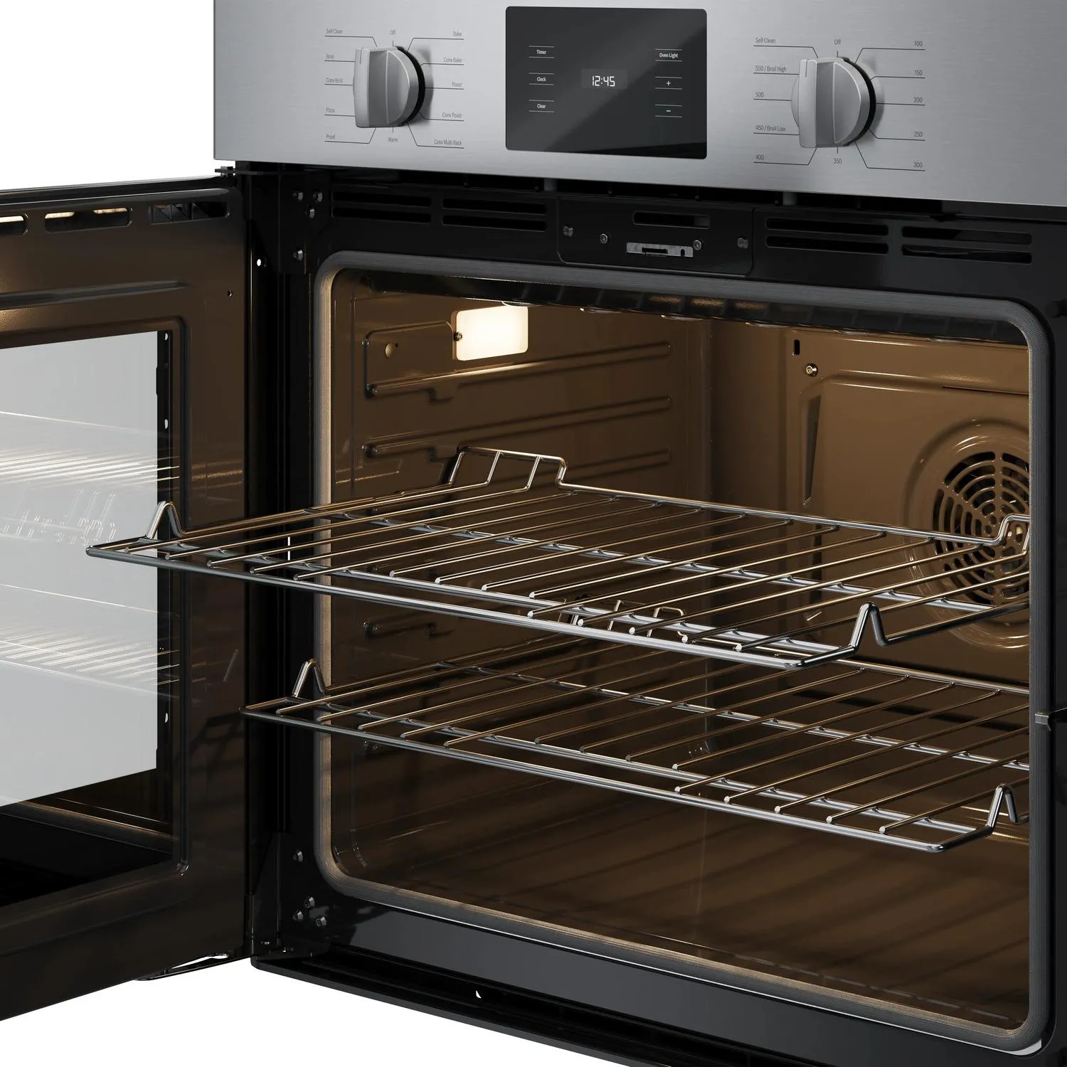 Bosch HBL5455LUC 500 Series Single Wall Oven 30" Left Sideopening Door, Stainless Steel