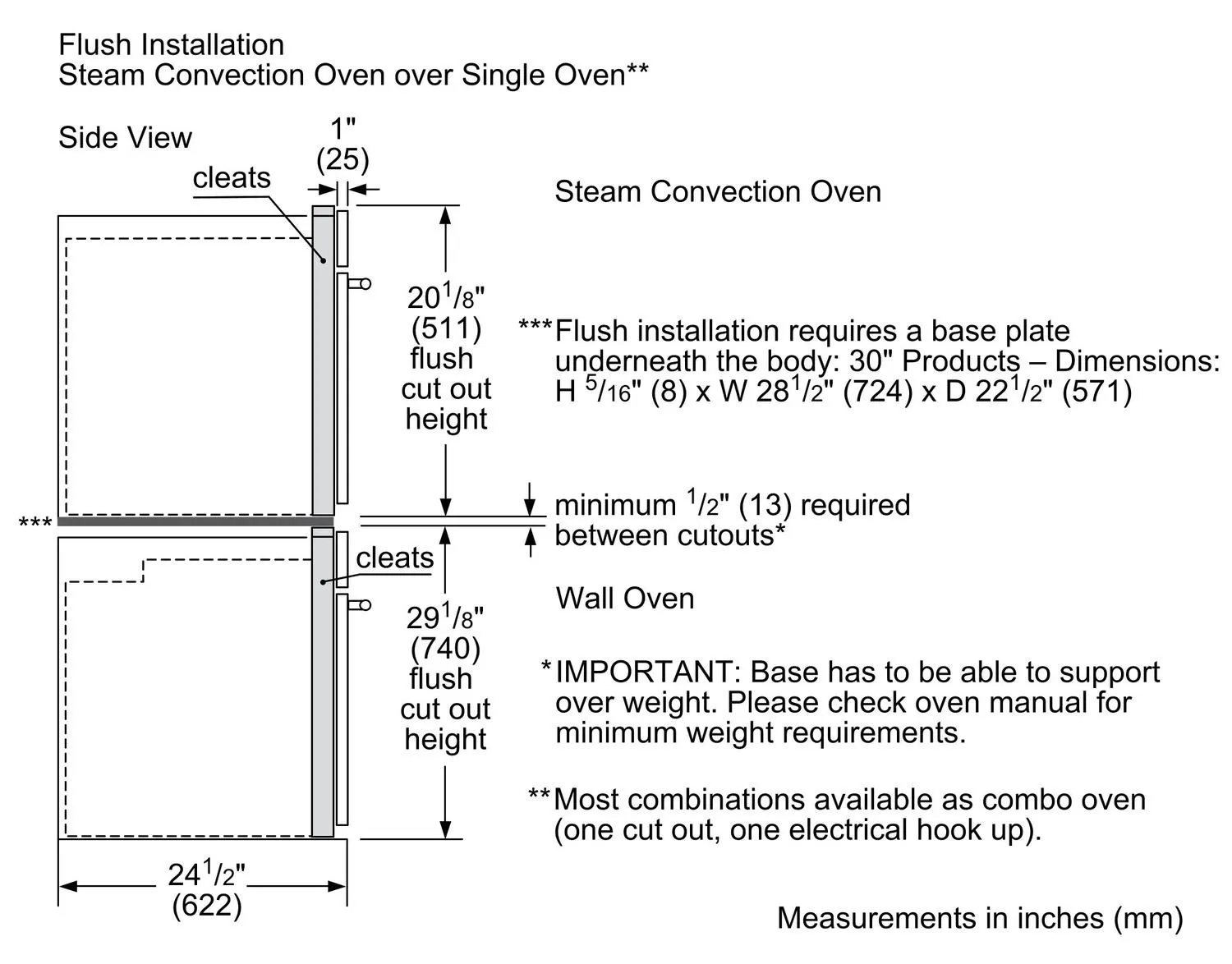 Bosch HBL5455RUC 500 Series Single Wall Oven 30" Right Sideopening Door, Stainless Steel