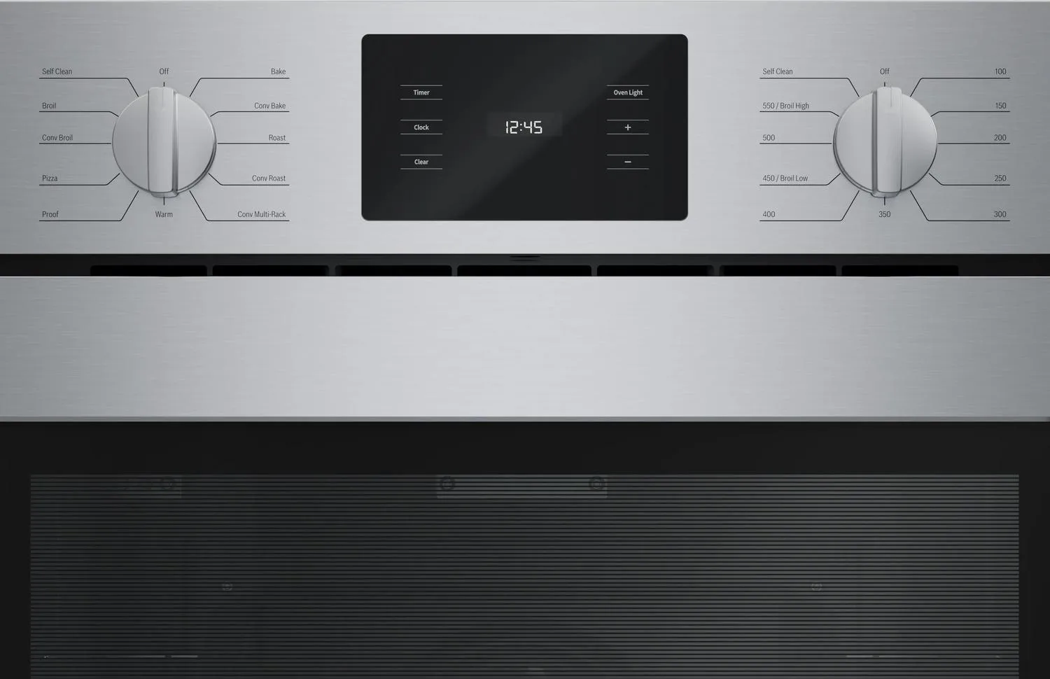 Bosch HBL5455RUC 500 Series Single Wall Oven 30" Right Sideopening Door, Stainless Steel