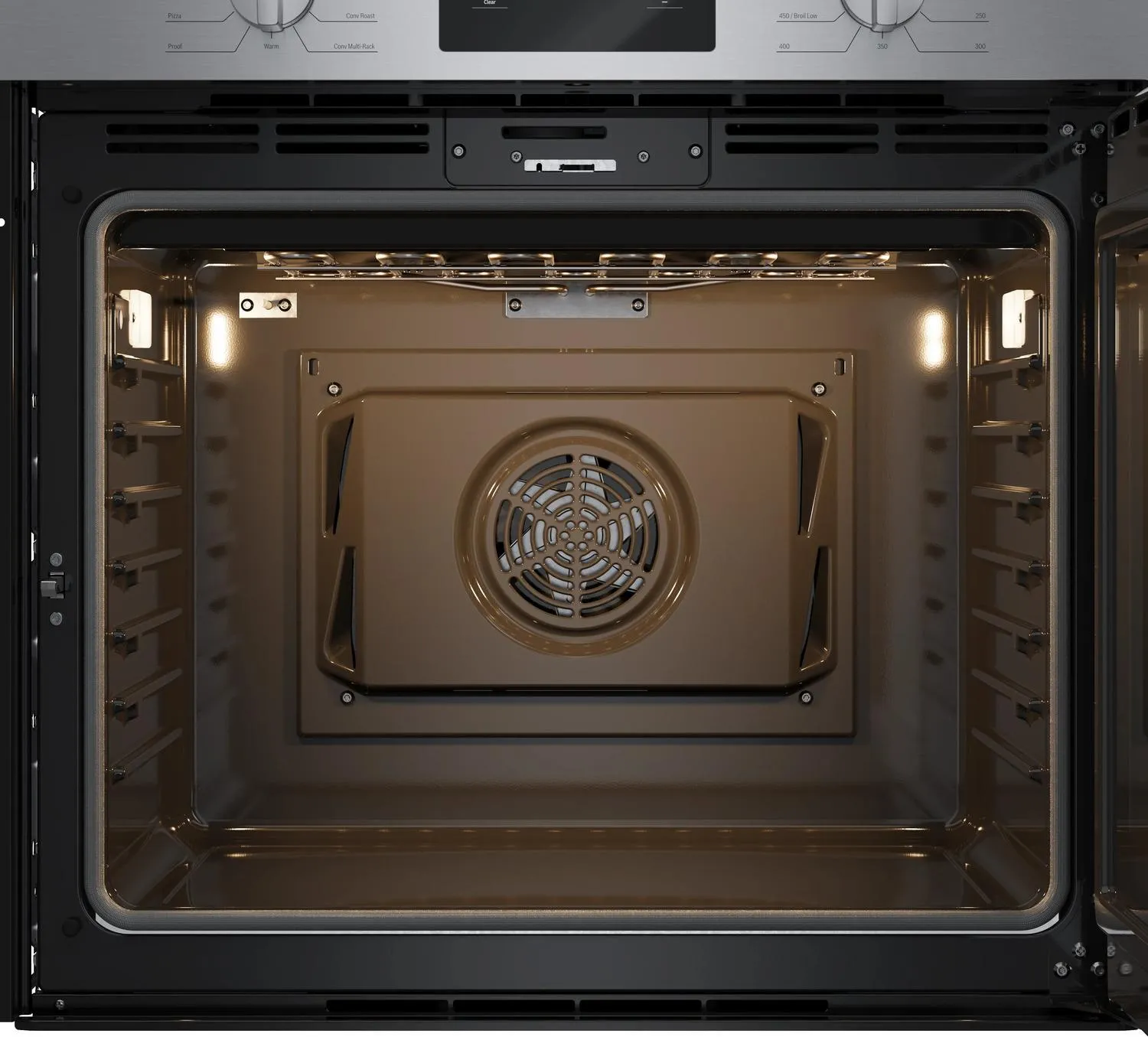 Bosch HBL5455RUC 500 Series Single Wall Oven 30" Right Sideopening Door, Stainless Steel